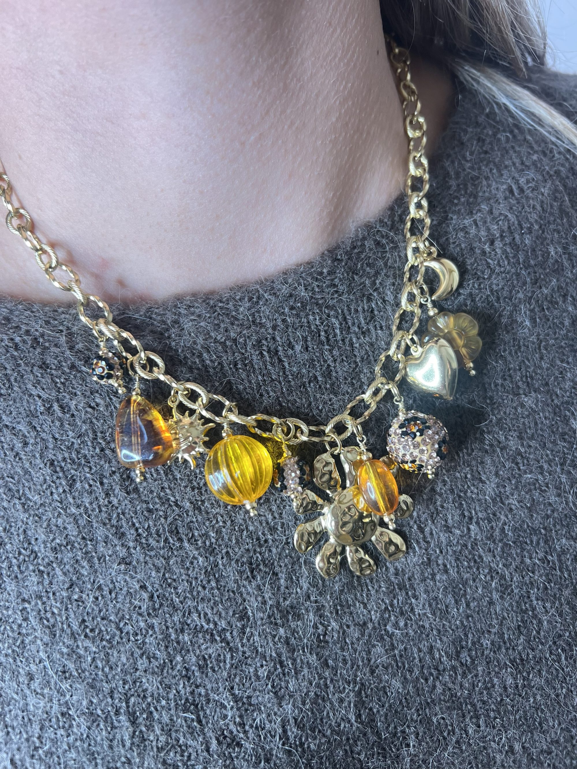 Collier Charm Automne