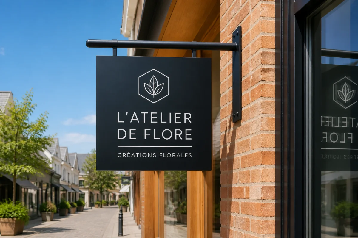 combien coûte une enseigne de magasin